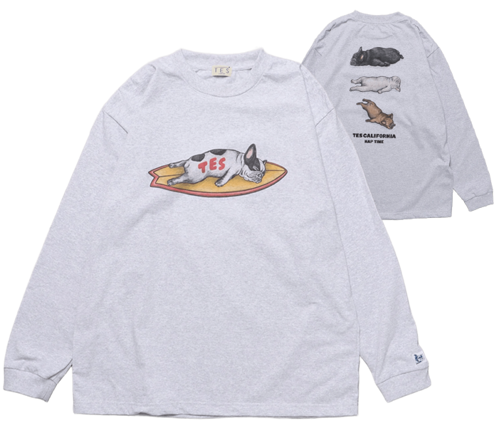 TES06_FH-24774324　NAP TIME LONG SLEEVE T-SHIRT
