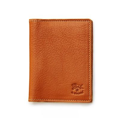 【IL BISONTE/イルビゾンテ】CARD CASE レザーパスケース カードケース 二つ折り・411619