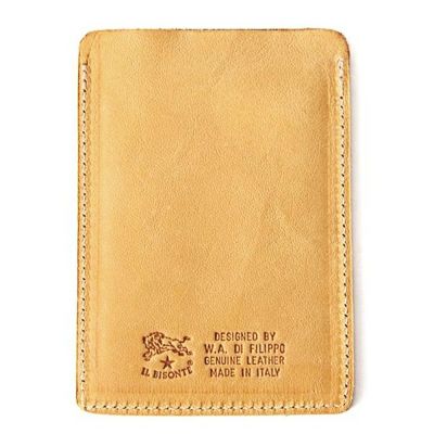 【IL BISONTE/イルビゾンテ】CARD CASE レザーパスケース カードケース 定期入れ・411618