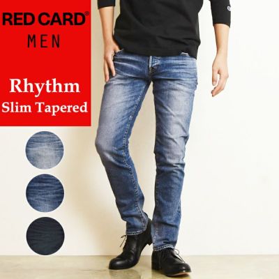 レッドカード RED CARD リズム Rhythm テーパードデニムパンツ