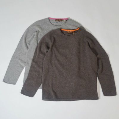 【GIM/ジム】カシミヤガーメントクルーネックニット・22502200・22502200
