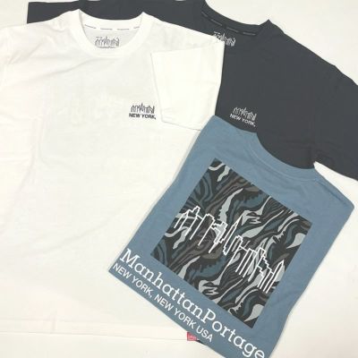 【Manhattan Portage/マンハッタンポーテージ】BACK LOGO T・23SSMP-GEO04