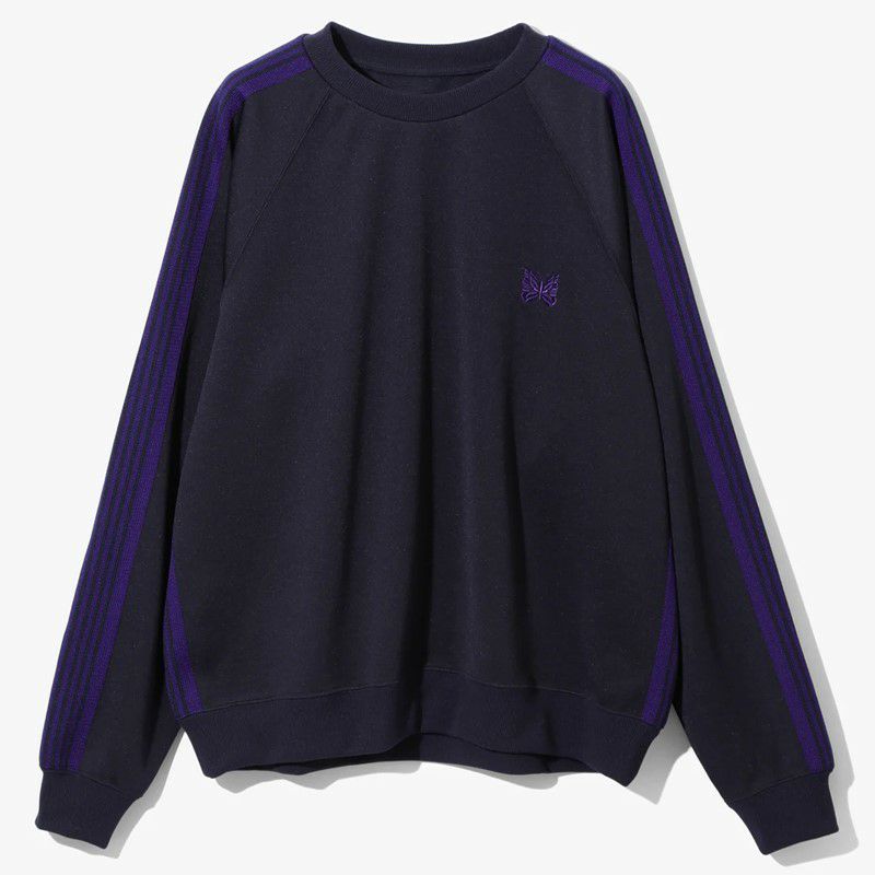 NEEDLES/ニードルズ】TRACK CREW NECK SHIRT - POLY SMOOTH・NS245(M  