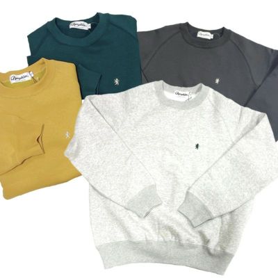 【GYMPHLEX/ジムフレックス】スウィングスリーブ クルーネックスウェット・GY-C0292TCF(M・Lサイズ)