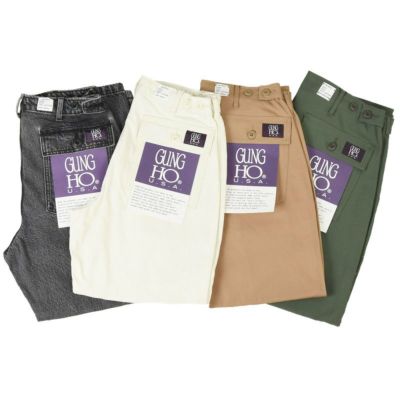 【GUNG HO/ガンホー】FATIGUE TROUSER・GHP06