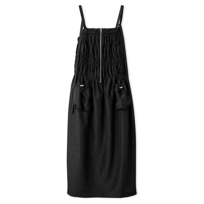 emmi シャーリングフレアワンピース emmi（エミ）の「【emmi atelier】シャーリングフレアー