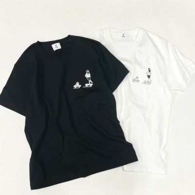 【MODEM DESIGN/モデムデザイン】SKATE OJI×DOG T-SHIRT・F-23050521