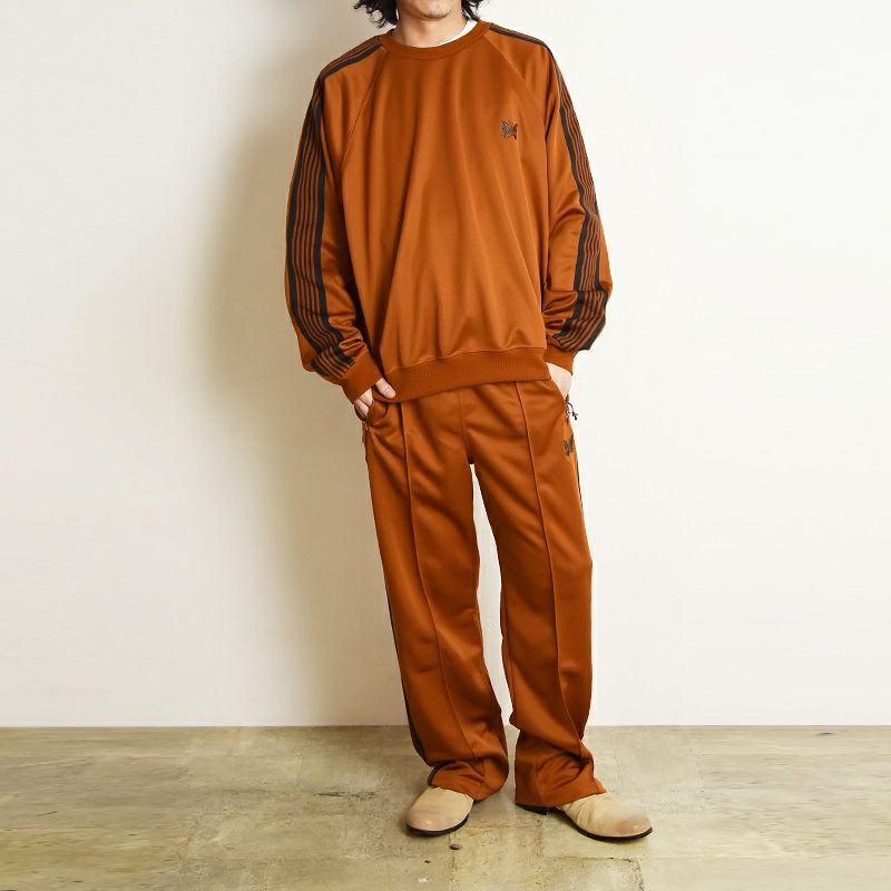 モ*ー様 Needles TRACK CREW NECK SHIRT 2023s Needles TRACK CREW NECK SHIRT 2023ss