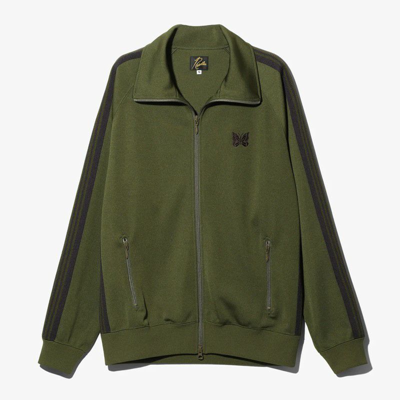 再入荷○ラクな着心地でオシャレ見えするトラックジャケット 【NEEDLES/ニードルズ】TRACK JACKET - POLY  SMOOTH・OT226(S・M・Lサイズ)