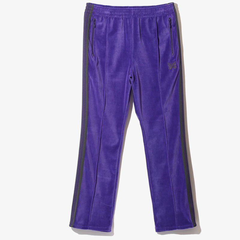 パンツ Needles Velour Narrow Track Pant NEEDLES（ニードルズ)NS253 Narrow Track Pant - C/Pe Velour