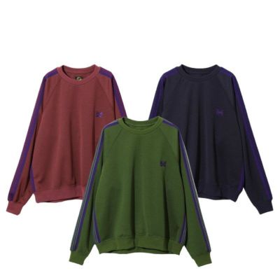 【NEEDLES/ニードルズ】TRACK CREW NECK SHIRT - POLY SMOOTH・NS245(S・M・Lサイズ) |  GEOGRAPHY online store（ジェオグラフィー公式通販サイト）