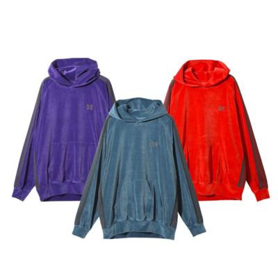 【NEEDLES/ニードルズ】TRACK HOODY - C/PE VELOUR・NS252(S・M・Lサイズ)