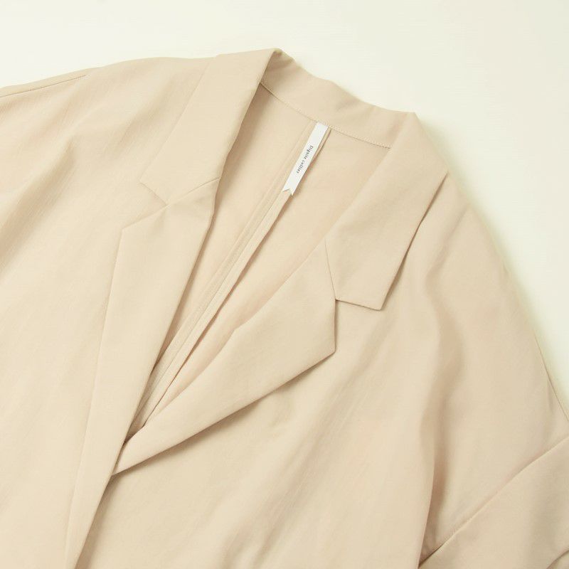 Dignite collier/ディニテコリエ】ビッグスリーブレスジャケット