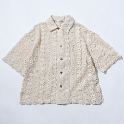 【JOHNBULL/ジョンブル】インドレースシャツ・JL242S05