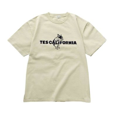 【TES/テス】TES CALIFORNIA FLOCK LOGO T-SHIRT・FH-24574361