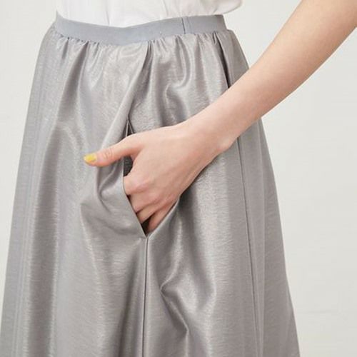 Mila owen/ミラオーウェン】ウエストゴムボリュームバルーン