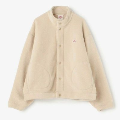【DANTON/ダントン】WOMEN'S DOUBLE FACE BOA STAND COLLAR CARDIGAN・DT-A0546WFA