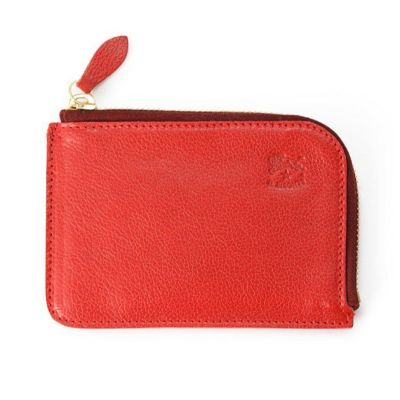 【IL BISONTE/イルビゾンテ】WALLET L字ファスナー レザー コインケース・5432404540