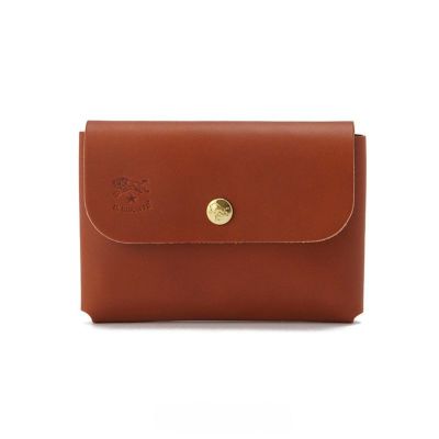 【IL BISONTE/イルビゾンテ】CARD CASE レザー カードケース コインケース・5432404193