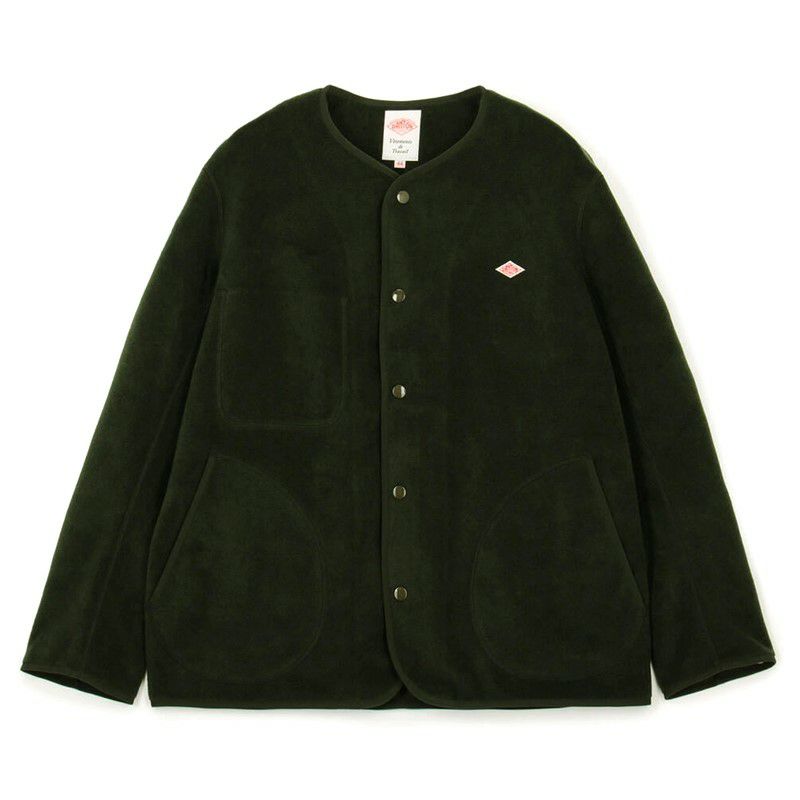 DANTON/ダントン】MEN'S POLARTEC FLEECE STAND ZIP JACKET・DT