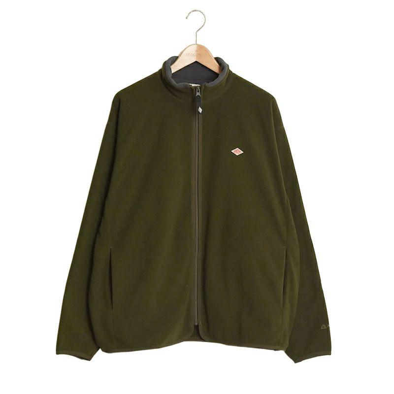 ダントン スタンド ジップ ジャケット ポーラテックフリース　ブラウン40 ダントン スタンド ジップ ジャケット ポーラテックフリース ブラウン
