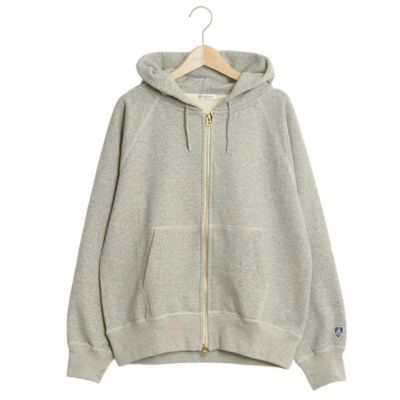【ORCIVAL/オーシバル】FRENCH TERRY ZIP HOODIE・OR-C0153
