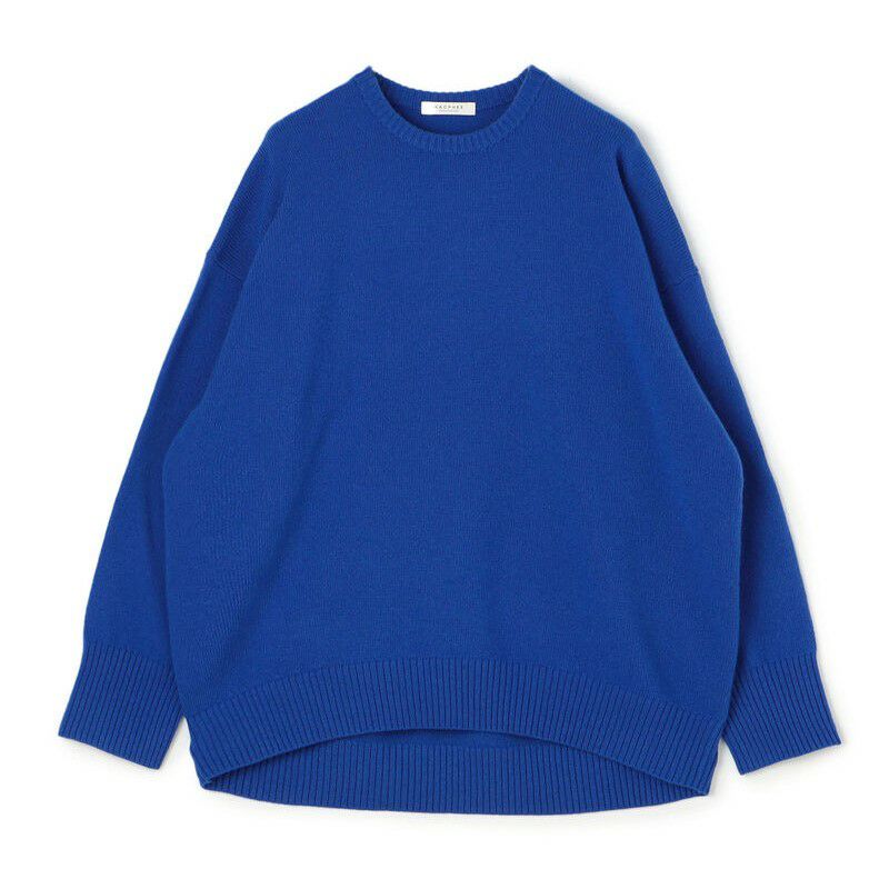 MACPHEE/マカフィーNZ LAMBS 9G クルーネックプルオーバー