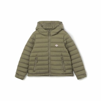 【DANTON/ダントン】MEN'S NYLON TAFFETA MIDDLE DOWN HOODED JACKET・DT-A0564 NRP