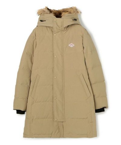 【DANTON/ダントン】WOMEN'S FAUX FUR HOODED DOWN COAT・DT-A0006 TET