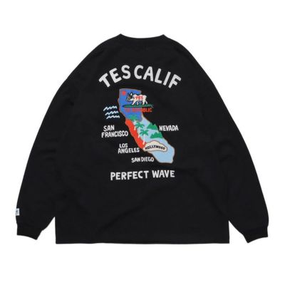 【TES/テス】TCALIFORNIA EMB LONG SLEEVE BIG T-SHIRT・C-24774305