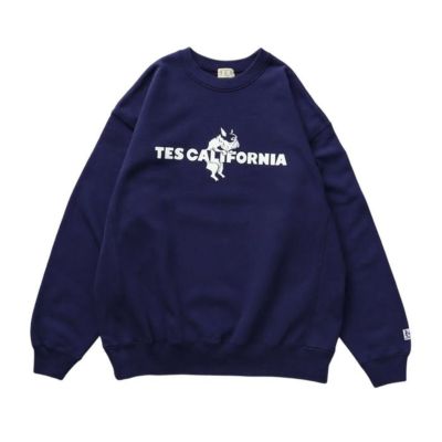 【TES/テス】CALIFORNIA FLOCK CN SWEAT・FH-25374305