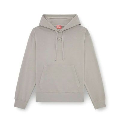 【DIESEL/ディーゼル】S-MACS-HOOD-OD(フロントオーバルDロゴフーディー)・A09856