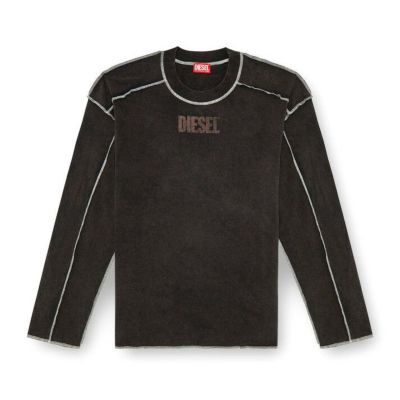 【DIESEL/ディーゼル】T-CRAOR-LS(オーバーロックステッチロンT)・A141630WIAZ