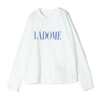【MICA&DEAL/マイカアンドディール】“LADOME”ロゴロングT-shirt・0124409250