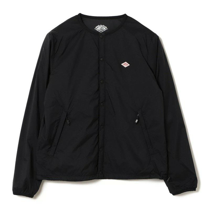 DANTON/ダントン】MEN'S INSULATION COLLARLESS JACKET・#DT-A0633 SNT