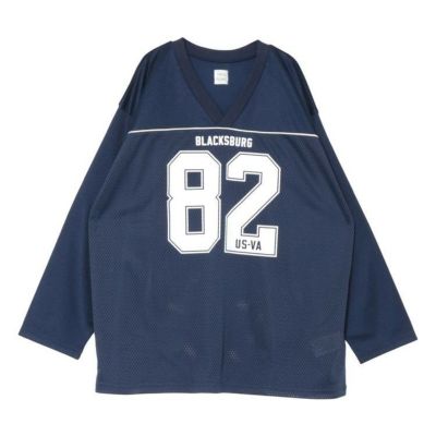 【Ungrid/アングリッド】メッシュコンビナンバリングロングスリーブTee・12512712801