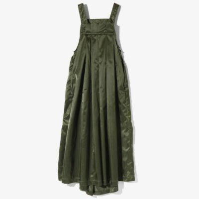 【RhodorilioN/ロドリリオン】ウィメンズ Jumper Dress-Military Twill(ジャンパードレス ミリタリーツイル)・QT1029