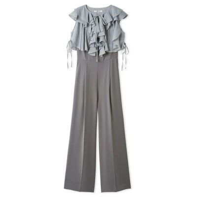 【SNIDEL/スナイデル】ウィメンズ ラッフルボレロコンビネゾン・SWFO251121