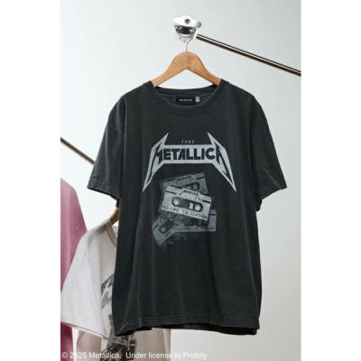 【GOOD ROCK SPEED/グッドロックスピード】メンズ METALLICA|メタリカ NO LIFE 'TIL LEATHER T-SHIRT(ノー・ライフ・ティル・レザープリントTシャツ)(L・XLサイズ)・25MET005W