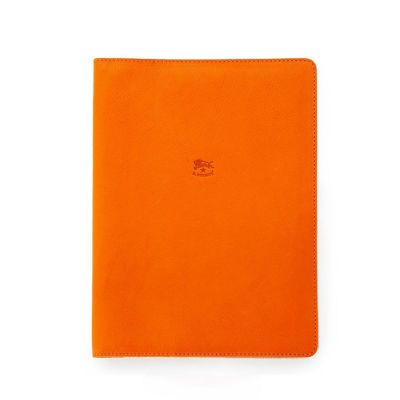 【IL BISONTE/イルビゾンテ】BOOK JACKET レザー ブックカバー ノートカバー A5サイズ・5412305198