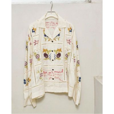【TODAYFUL/トゥデイフル】ウィメンズ Embroidery Patchwork Shirts(エンブロイダリー パッチワークシャツ)・12510404