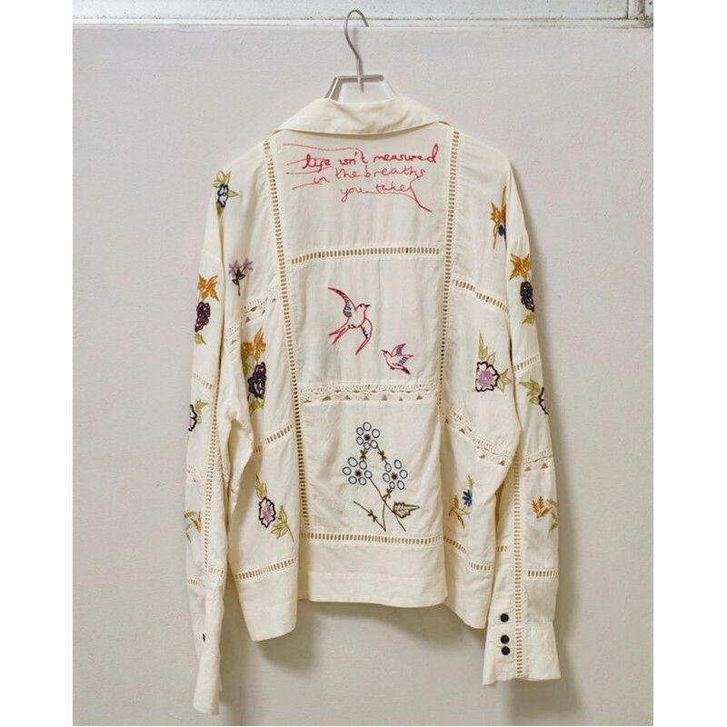 TODAYFUL/トゥデイフル】ウィメンズ Embroidery Patchwork Shirts(エン