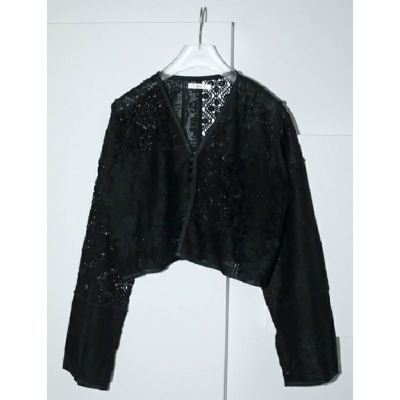 【anuke/アンヌーク】ウィメンズ Patchwork Lace Cardigan(パッチワークレースカーディガン)・62510403