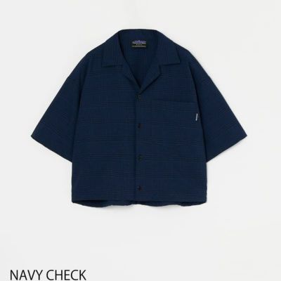 【THOUSAND MILE/サウザンドマイル】SHORT SLEEVE SHIRT LINEN LIKE(リネンライク半袖シャツ)・TM251LC00232