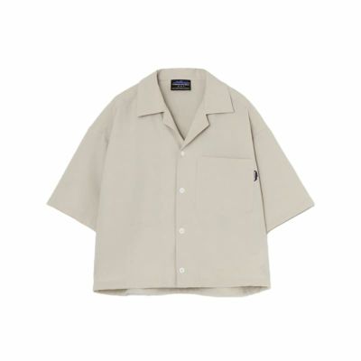 【THOUSAND MILE/サウザンドマイル】SHORT SLEEVE SHIRT LINEN（リネンライク半袖シャツ）・TM251LL00232