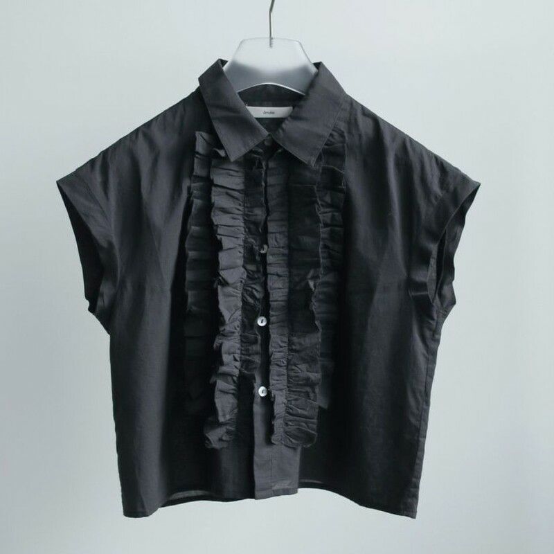 Dignite collier/ディニテコリエ】ビッグスリーブレスジャケット