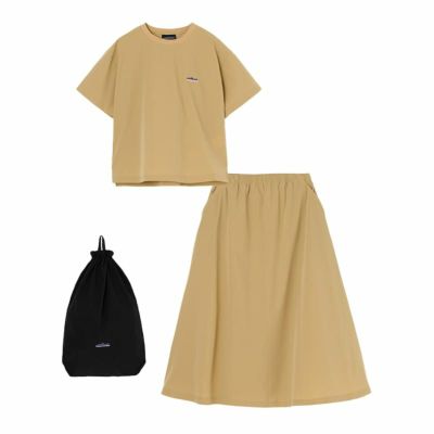 【THOUSAND MILE/サウザンドマイル】SHORT SLEEVE T-SHIRT&SKIRT SET(Tシャツ・スカートセット)・TM251NP00032