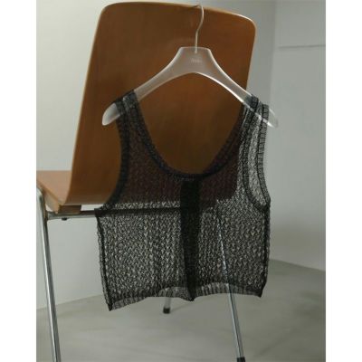 【anuke/アンヌーク】Metallic Knit Tanktop(メタリックニットトップス)・62510516