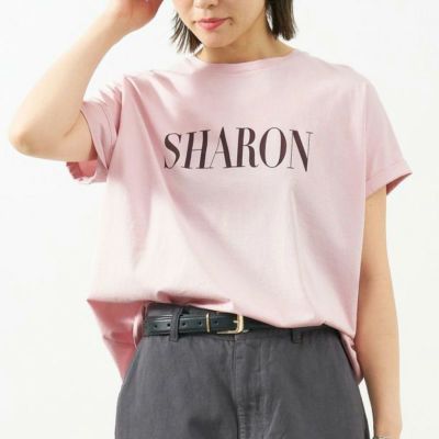 【MICA&DEAL/マイカアンドディール】“SHARO”ロゴヘムラウンドT-shirt・0125209101
