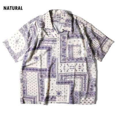【HOUSTON/ヒューストン】ALOHA SHIRT-BANDANA(アロハシャツ-バンダナ柄)・41193